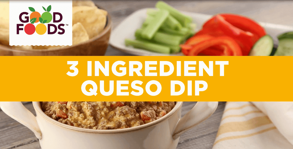 3 Ingredient Queso Dip for the Big Game