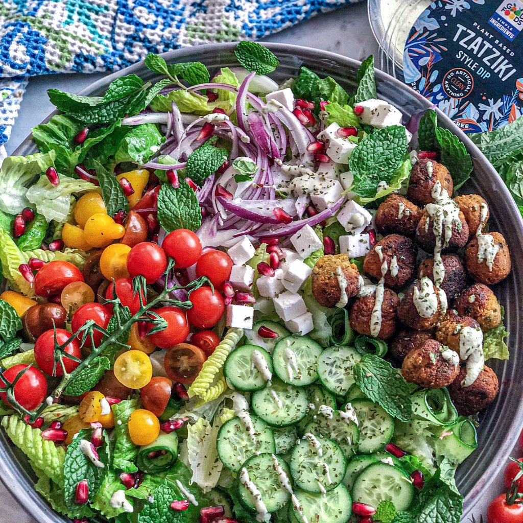 Tzatziki Falafel Salad