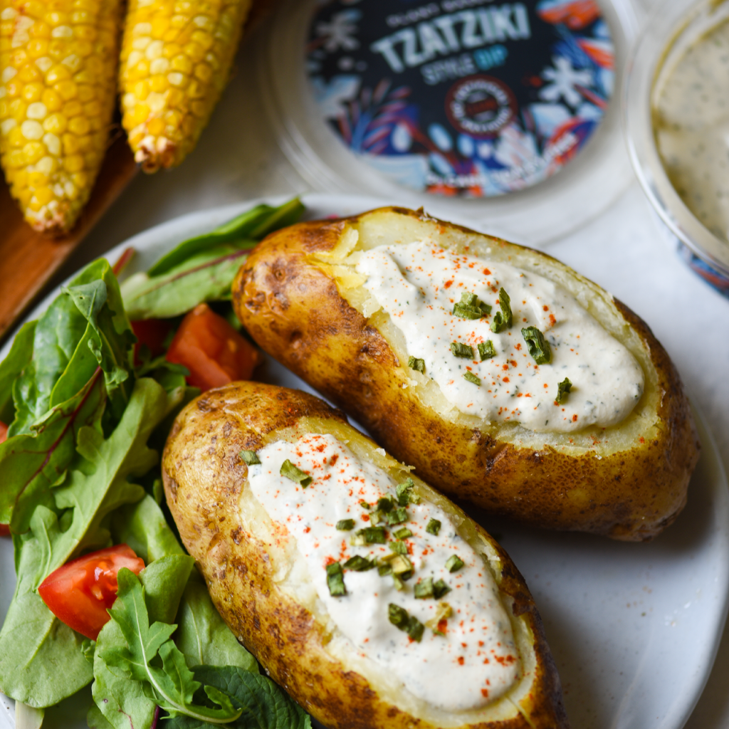 Tzatziki Baked Potato