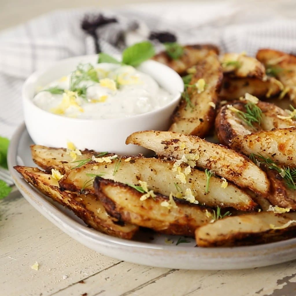 Greek Potato Wedges