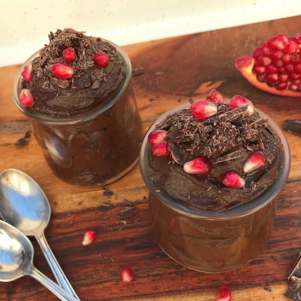 Vegan Dark Chocolate Mousse