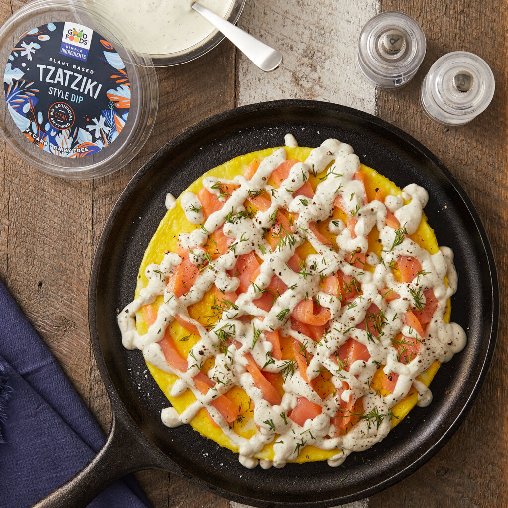 Smoked Salmon Frittata