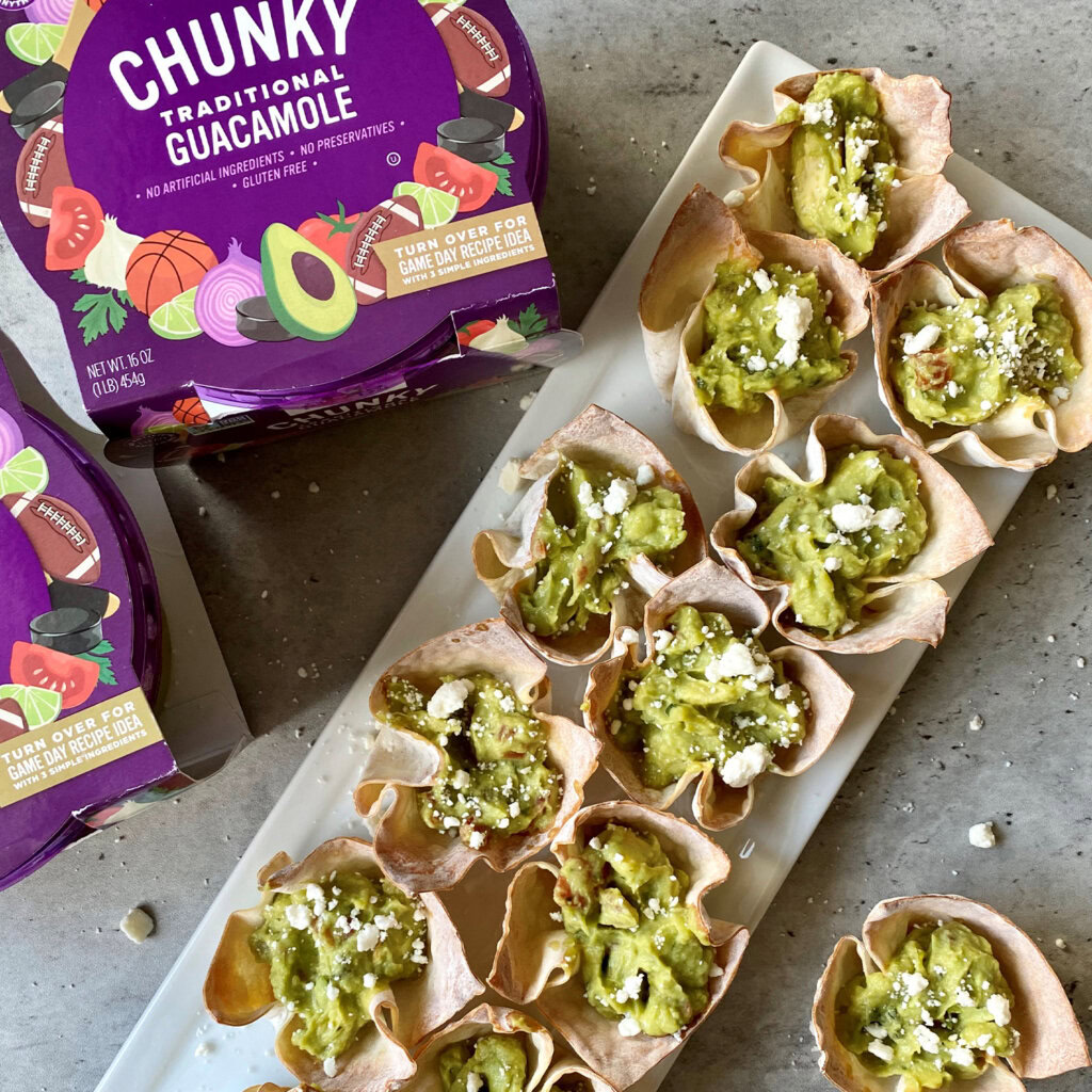 Game Day Guacamole Cups