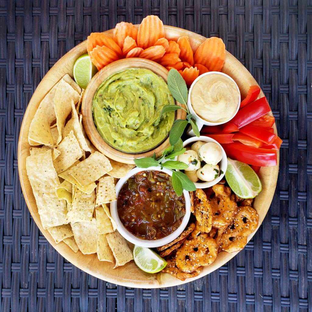 Guacamole Charcuterie Board
