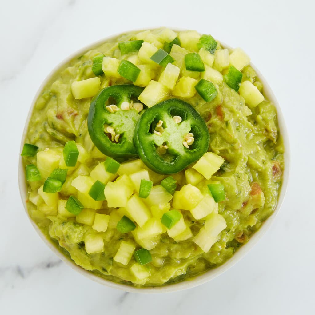 Sweet & Spicy Guacamole