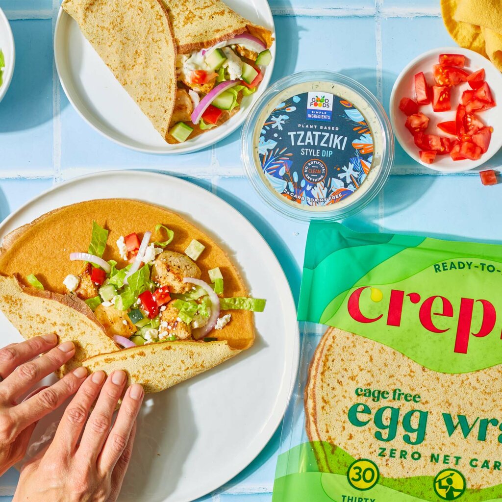 Chicken Gyros with Tzatziki