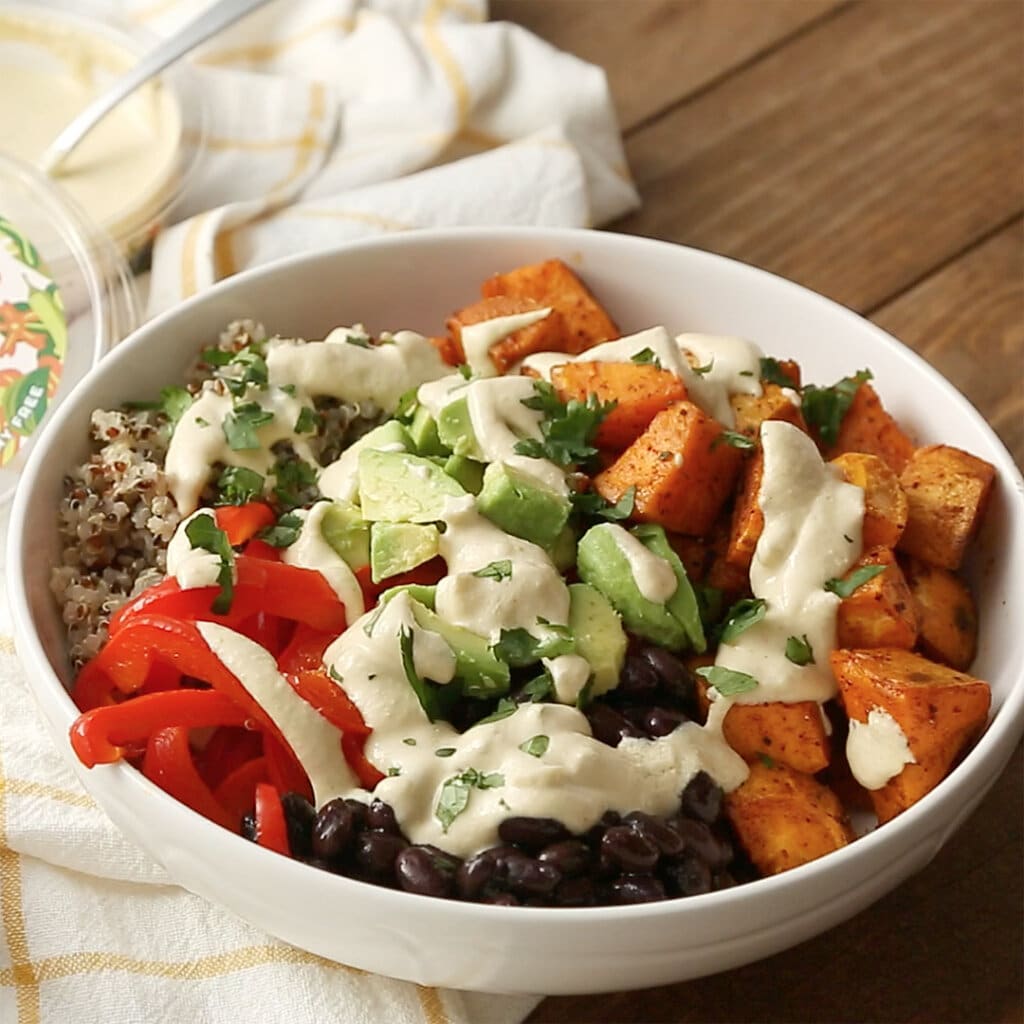 Sweet Potato Burrito Bowl