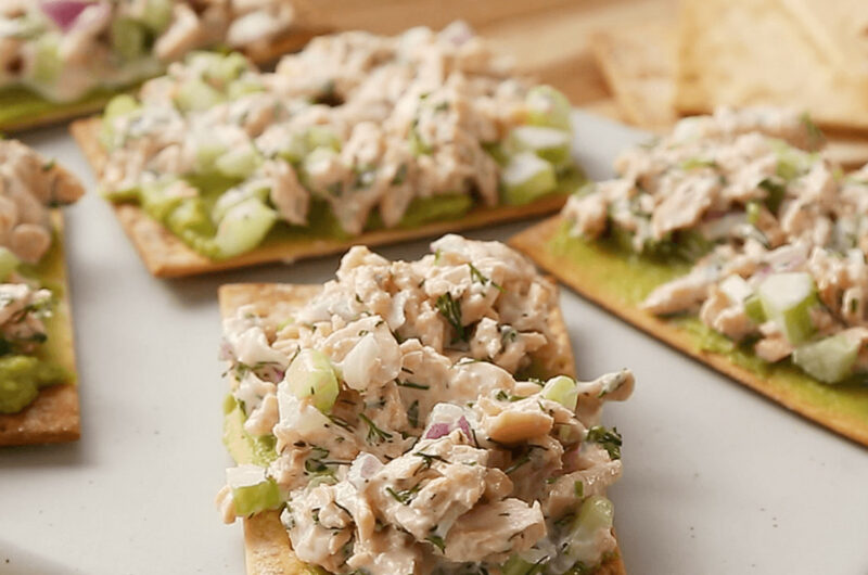 Salmon Salad with Avocado