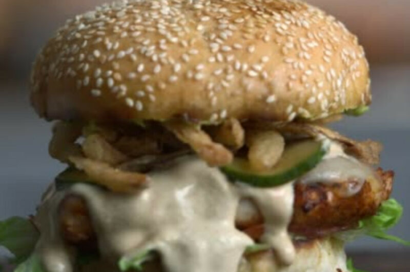 The Ultimate Queso Chicken Sandwich