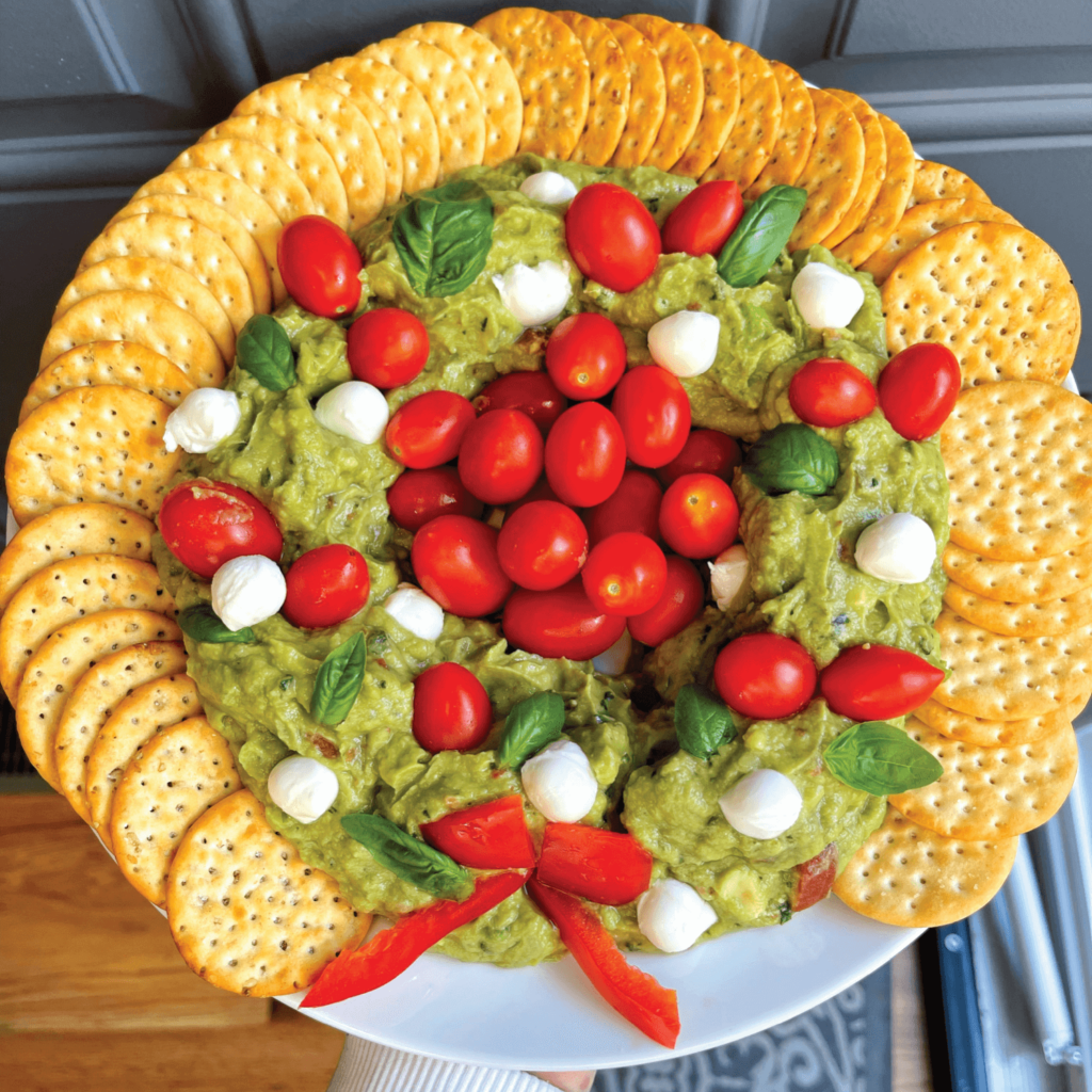 Caprese Holiday Wreath