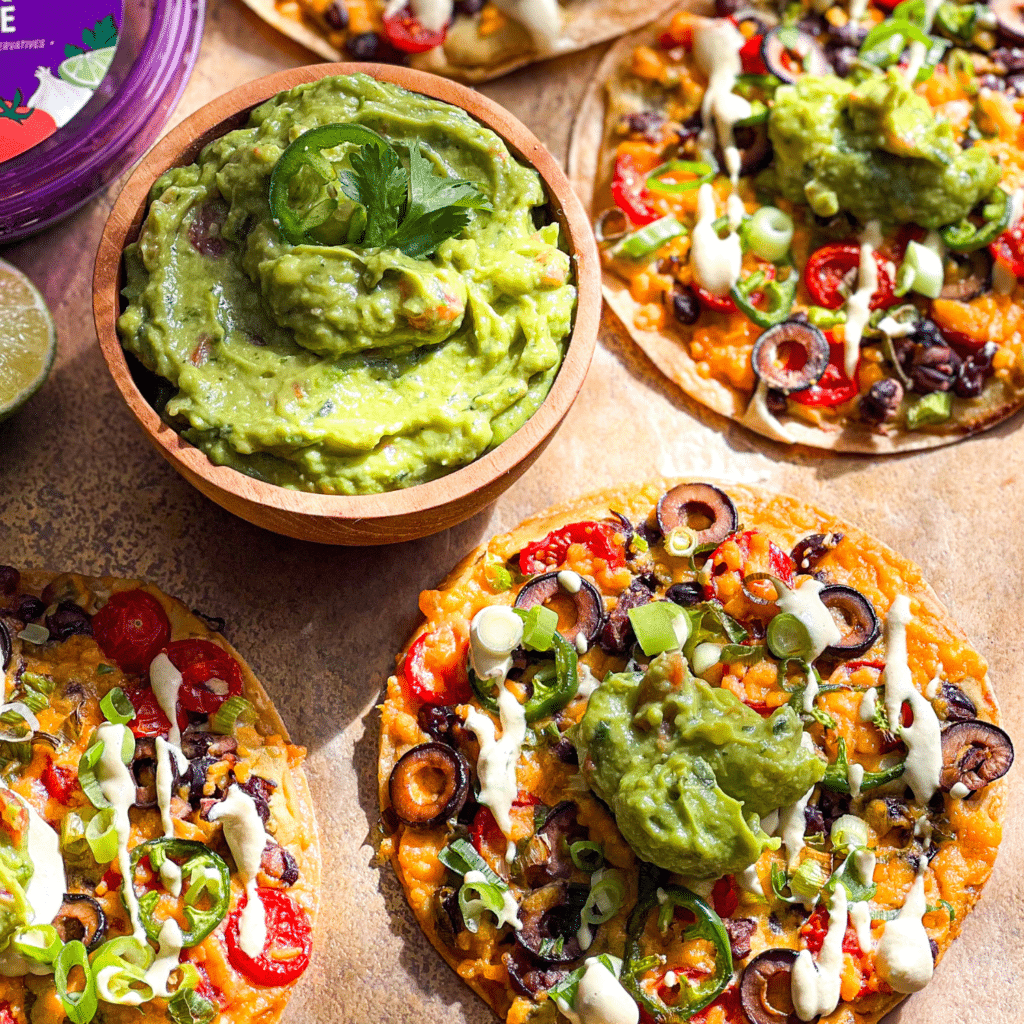 Black Bean Tostadas