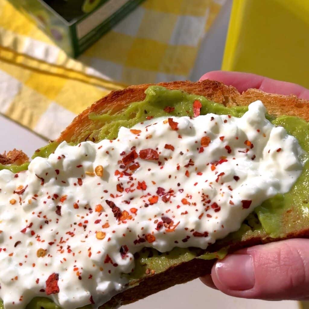 Cottage Cheese Toast