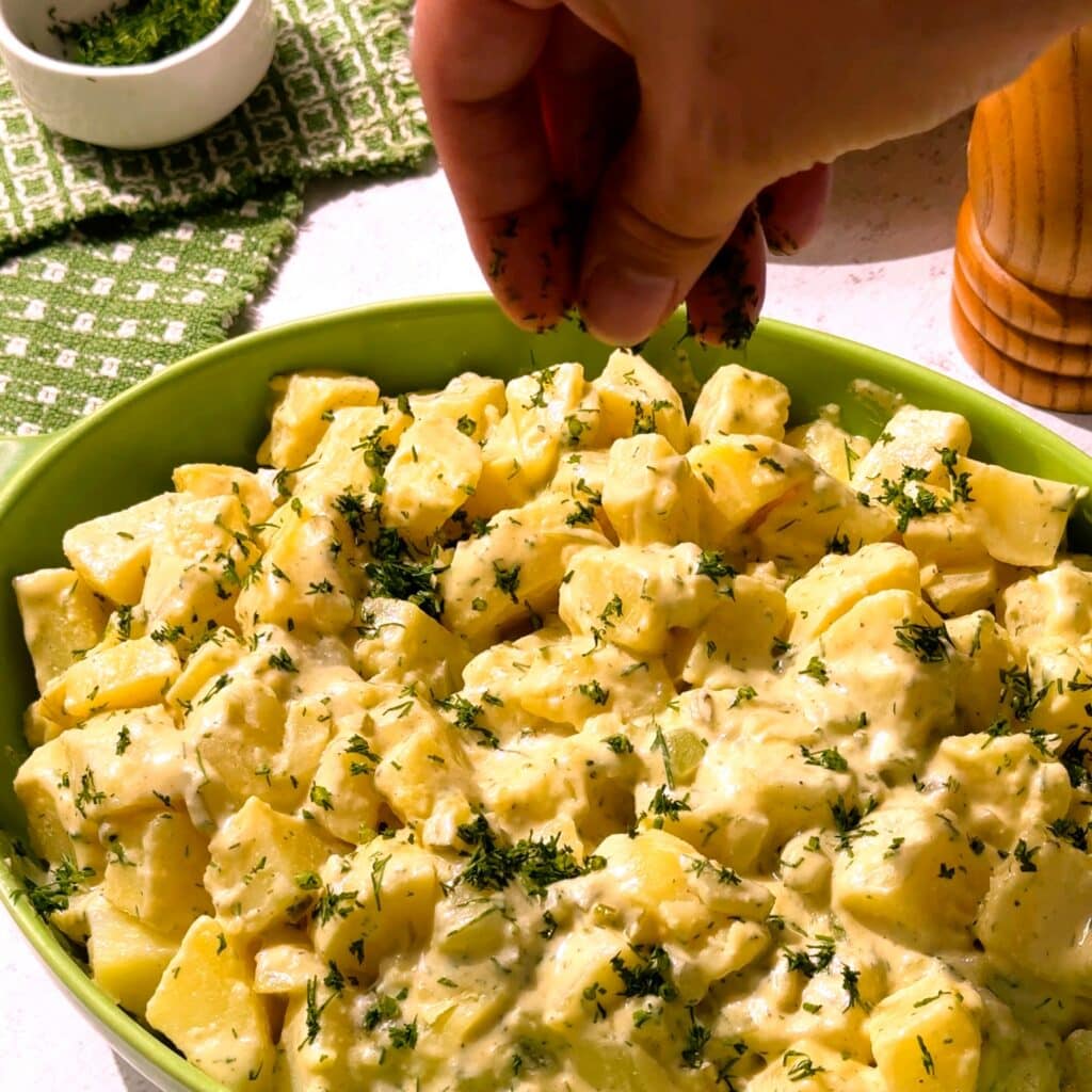 Dill Pickle Potato Salad