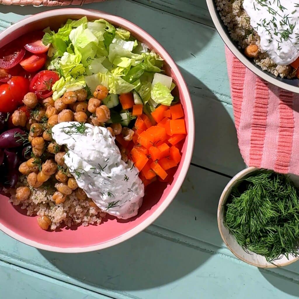 Mediterranean-Style Buddha Bowl