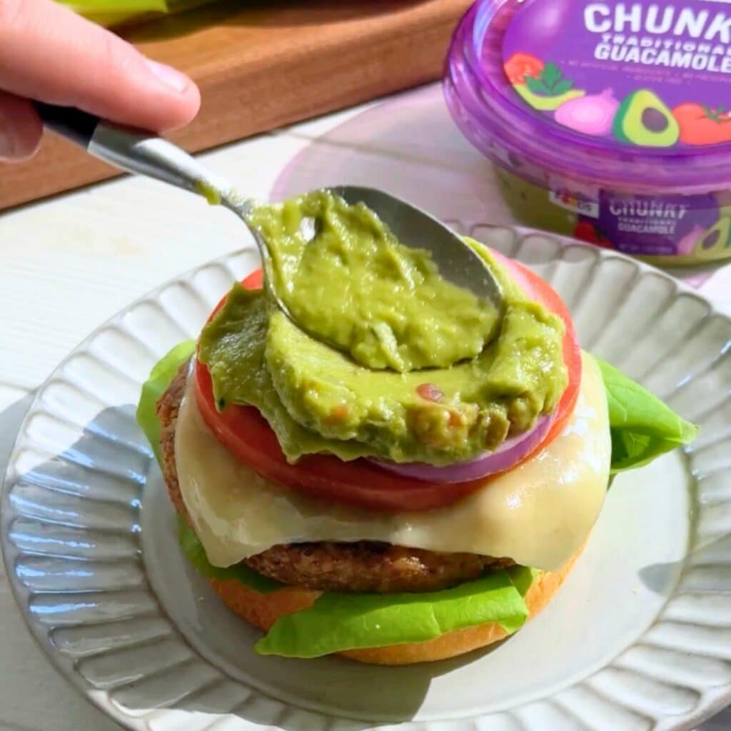Guacamole Turkey Burgers