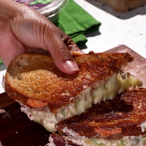 Cranberry Jalapeno Cheddar Grilled Cheese