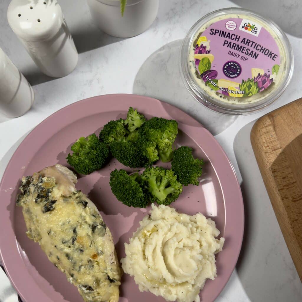 Three-Ingredient Chicken Artichoke Dinner