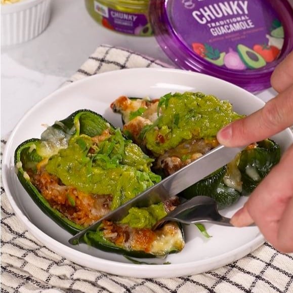 Stuffed Poblano Peppers
